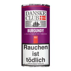 Pouch Danske Club Pfeifentabak burgundy/lila 50g. Tabak für die Pfeife Danske Club burgundy/lila im 50g Päckchen.