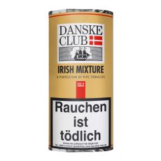 Pouch Danske Club Pfeifentabak Irish Mixture Tabak für die Pfeife Danske Club Irish Mixture im 50g Päckchen.