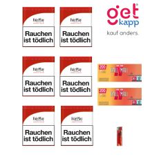 Fair Play Tabak Red 40g Dose Sparset Extra Hülsen Allround 6er