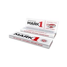 Heft Mark Adams No.1 Zigarettenpapier weiss/white extra thin 50 Blatt. Packung mit 50 Blättchen Mark Adams No.1 Zigarettenpapier weiss/white extra thin zum Drehen.