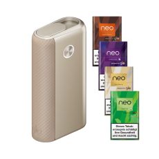 GLO Hyper+ UNIQ Tabakerhitzer, Elektrischer Tabak Heater für